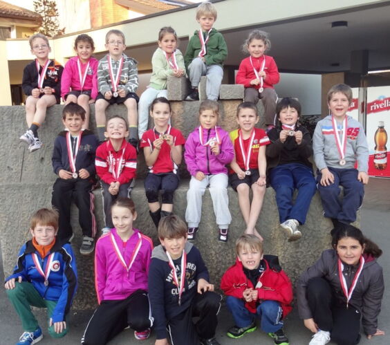 Goldmedaille für Finia Hutter am Rhylauf