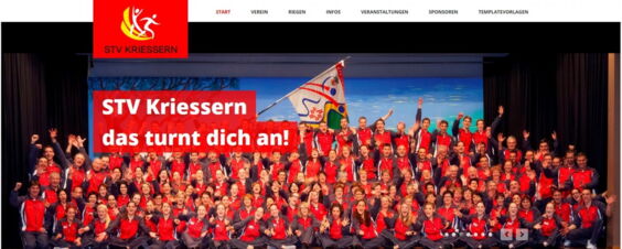 Neuer Webauftritt des STV Kriessern