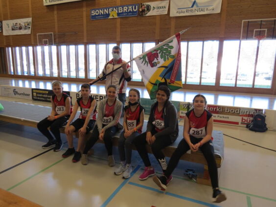 Jugi am Hallenmeeting in Widnau