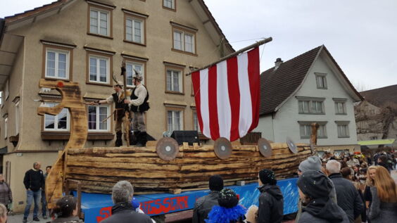 Wikinger entern Kriessern